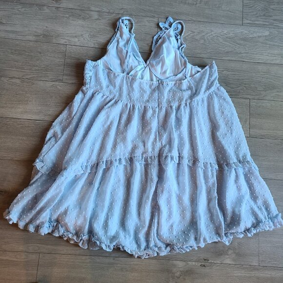 Powder Blue Dress Plus Size 4X - Picture 4 of 4